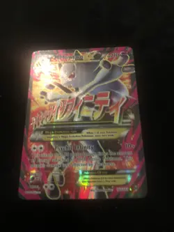 Pokemon TCG Mega Mewtwo EX 160/162 Full Art XY Breakthrough - Image 2