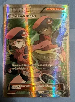 Pokemon Ranger Full Art 113/114 2016 XY Steam Siege - Image 1