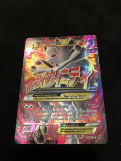 Pokemon TCG Mega Mewtwo EX 160/162 Full Art XY Breakthrough (2) - Image 1