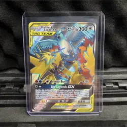 The Pokemon Company Moltres & Zapdos & Articuno GX 66/68 Hidden Fates TAG TEAM - Image 1