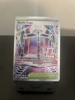 Pokemon TCG Holo Ultra Rare Full Art Battle Cage 116/094 - Image 1