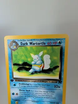 Pokemon 1st Edition Team Rocket Dark Wartortle 46/82 - NM - Image 2
