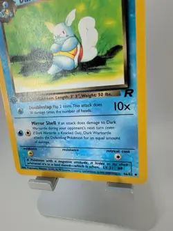 Pokemon 1st Edition Team Rocket Dark Wartortle 46/82 - NM - Image 3