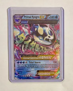 Pokemon TCG Primal Kyogre EX 55/160 XY Primal Clash Ultra Rare Holo - Image 1