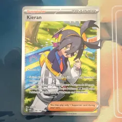 The Pokemon Company Kieran 206/167 Sv06 Twilight Masquerade Holo UR Eng Full Art - Image 1