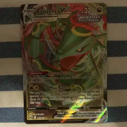 The Pokemon Company Pokemon TCG Rayquaza VMAX 102/159 Crown Zenith Holo HP320 - Image 2