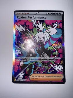 Pokemon TCG Roxie’s Performance Chaos Rising SIR 121-086 - NM! Near Mint! - Image 2