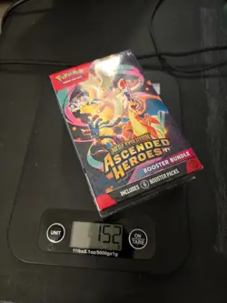 VERY HEAVY 152g GOD PACKU Pokemon Ascended Heroes Booster Bundle SealedU - Image 1