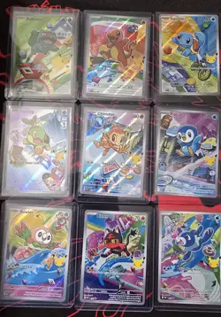 Pokemon First Partner Illustration Collection - Series 1 | Complete Set 9 of 9 - Image 1