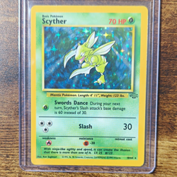 Scyther | Jungle 10/64 | Holo Rare | Unlimited | English 1999 WotC | Pokemon TCG - Image 1
