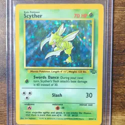 Scyther | Jungle 10/64 | Holo Rare | Unlimited | English 1999 WotC | Pokemon TCG - Image 5