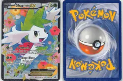 Shaymin EX (Full Art) RC21/RC25 Holo Legendary Treasures: Radiant Collection MP - Image 3