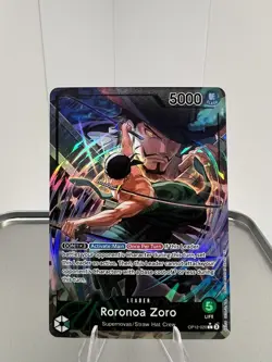 One Piece Roronoa Zoro (020) (Alternate Art) OP12-020 Legacy of the Master Foil - Image 1
