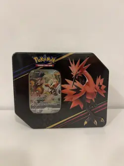 Pokemon TCG: Crown Zenith Tin Galarian Zapdos New-Factory Sealed - Image 1