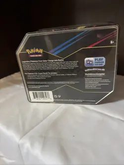 Pokemon TCG: Crown Zenith Tin Galarian Zapdos New-Factory Sealed very small tear - Image 2