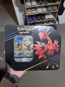 Pokemon TCG: Crown Zenith Tin [Galarian Zapdos] - Brand New Factory Sealed - Image 1