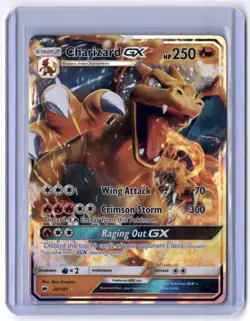 Charizard GX 20/147 Ultra Rare Holo NM Pokemon SM - Burning Shadows - Image 1