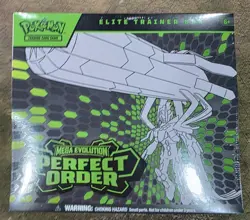 Pokemon TCG Mega Evolution Perfect Order ETB Sealed - Image 1