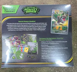 Pokemon TCG Mega Evolution Perfect Order ETB Sealed - Image 3