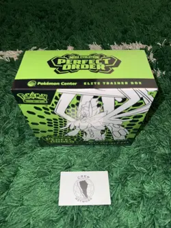 Pokemon TCG Mega Evolution Perfect Order Pokemon Centre ETB Sealed - Image 4