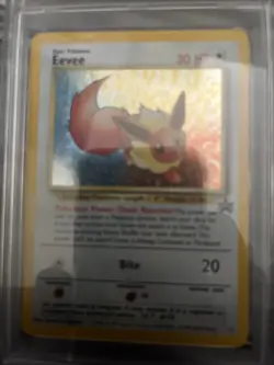 Pokemon 2000 Promo Black Star League #11 Eevee-Holo Psa 7 - Image 2