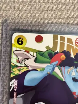 One Piece x Round 1 Collab JINBE ST29-005 ENGLISH Promo Card NM Round One Round1 - Image 2