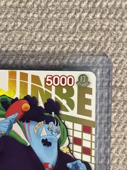 One Piece x Round 1 Collab JINBE ST29-005 ENGLISH Promo Card NM Round One Round1 - Image 3