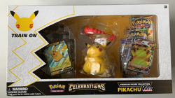 NEW SEALED Pokemon 25th Celebrations Pikachu VMAX Figure Collection TEAR ON BOX - Image 1