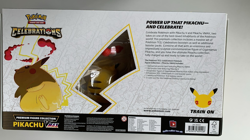 NEW SEALED Pokemon 25th Celebrations Pikachu VMAX Figure Collection TEAR ON BOX - Image 3