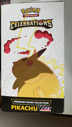 NEW SEALED Pokemon 25th Celebrations Pikachu VMAX Figure Collection TEAR ON BOX - Image 4
