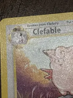 Pokemon TCG Clefable 17/64 Jungle Regular Unlimited Edition Rare LP - Image 2