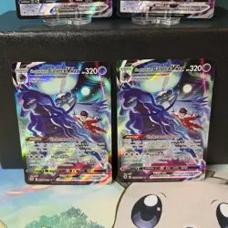 Trainer Gallery VMAX 4 Card LOT NM Shadow Rider Calyrex Ice Rider Calyrex - Image 3