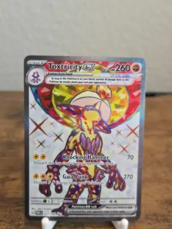 Toxtricity ex 227/182 SV04: Paradox Rift - Pokemon Card - NM - Image 1