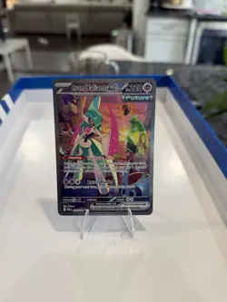 Pokemon TCG Iron Valiant EX Paradox Rift 249/182 Special Illustration Rare Card - Image 1