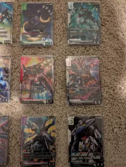 Gundam Card Game Freedom Acension GD05 BASE RARITY PLAYSET (x4 C/U/R/LR) *READ* - Image 3
