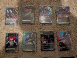 Gundam Card Game Freedom Acension GD05 BASE RARITY PLAYSET (x4 C/U/R/LR) *READ* - Image 4