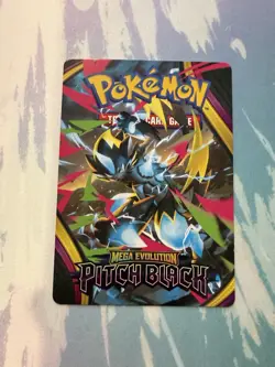 Mega Zeraora ex Trainer Tips - Prerelease Exclusive - Pokemon TCG: Pitch Black - Image 1