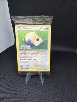Snorlax 80/106 Build A Bear Workshop 2014 Pokemon Sealed Promo - Image 1