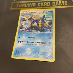 Samurott 41/149 Holo Rare Boundaries Crossed Pokemon MP - Image 1