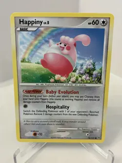 Pokemon TCG Platinum Happiny Lv.5 76/127 Non-Holo FREE SHIPPING - Image 2