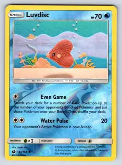 Luvdisc 44/168 Common Celestial Storm Pokemon Reverse Holo Near Mint - Image 1