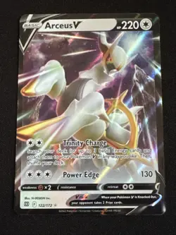 Arceus V 122/172 Brilliant Stars -Near Mint- Pokemon TCG - Image 1