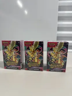Pokemon- Mega Evolution Ascended Heroes Booster Bundle - Lot of 3 Sealed New - Image 1