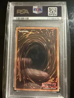 Yugioh PSA 10 Crystal Clear Wing Synchro Dragon Ghost Rare LED8-EN005 - Image 2