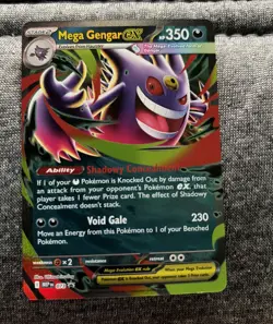 Mega Gengar EX 073 Black Star Promo Mega Moonlit Tin Pokemon TCG - Image 1