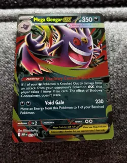 Mega Gengar EX 073 Black Star Promo Mega Moonlit Tin Pokemon TCG - Image 2