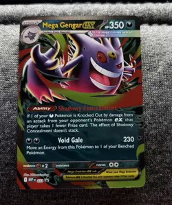 Mega Gengar EX 073 Black Star Promo Mega Moonlit Tin Pokemon TCG - Image 3