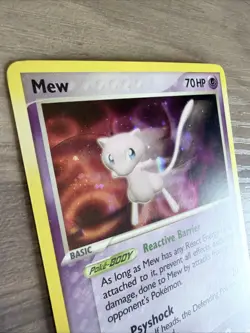 2006 Pokemon Pop Series 4 Mew #4/17 Holo 2 - Image 2