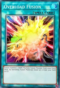 Yugioh! LP Overload Fusion - OP06-EN013 - Super Rare - Unlimited Edition Lightly - Image 1