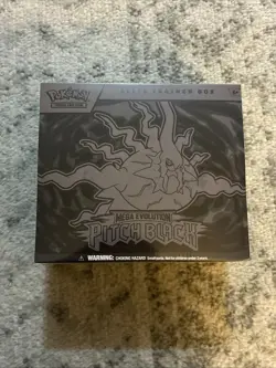 Pokemon Mega Evolution Pitch Black Factory Sealed Elite Trainer Box ETB New - Image 1